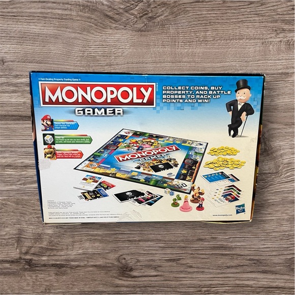 Monopoly Gamer Nintendo Mario Bros - Picture 2 of 7